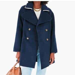 NEW Tuckernuck  Navy Blue Hudson Peacoat size medium